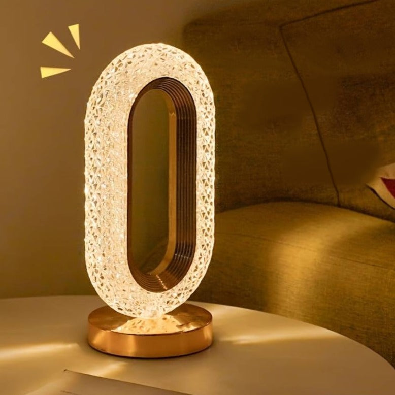 Luxurious Glass Table Lamp