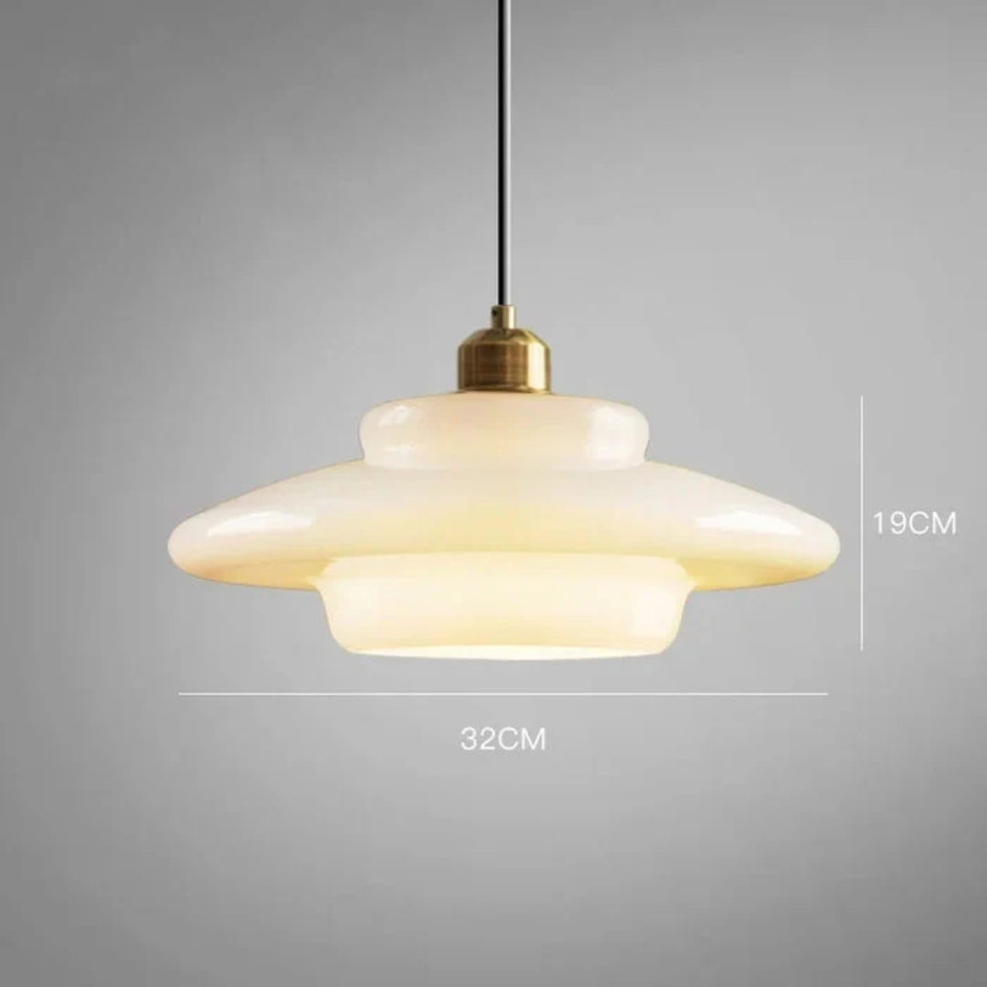 Elegant Clear Glass Hanging Light