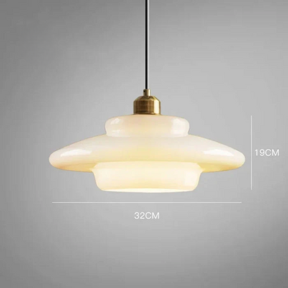 Elegant Clear Glass Hanging Light