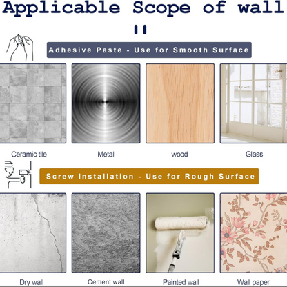 Easy Install Wall Grip for Damage-Free Hanging
