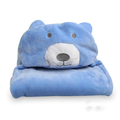 Cozy Kids Hooded Bath Towel – Cute Animal Design - Fesara