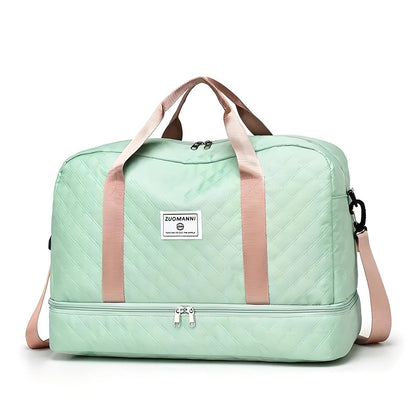 Large Water-Resistant Gym Duffle Bag