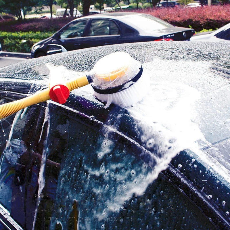 Long Handle Car Washing Brush with Soap Dispenser