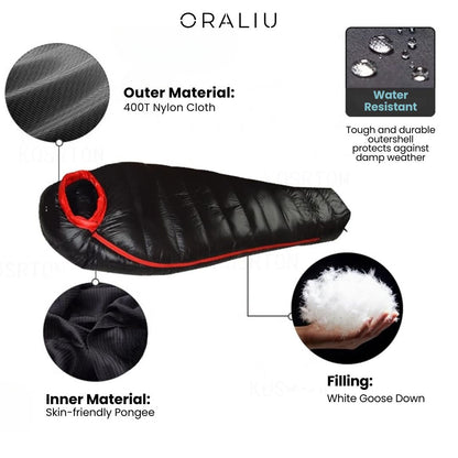 Cold Weather Down Filled Sleeping Bag