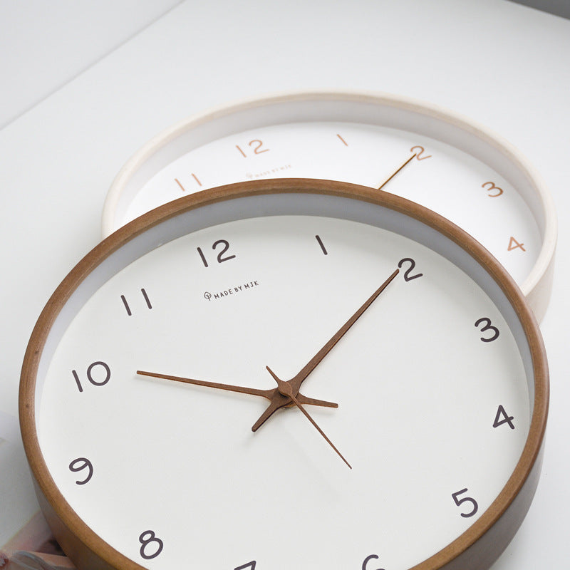 Natural Wooden Wall Clock