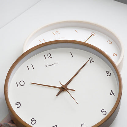 Natural Wooden Wall Clock