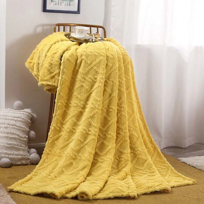 Plush Fleece Throw Blanket