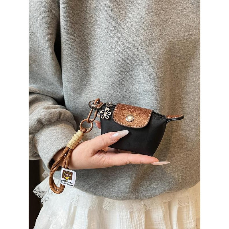 Small Nylon Wristlet Handbag