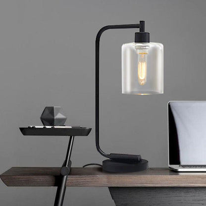 Sleek Contemporary Office Table Lamp - Fesara