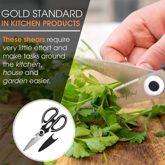Premium Kitchen Shears for Cooking and Prep