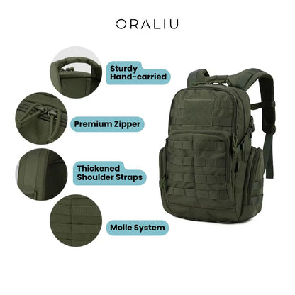 Durable Outdoor Backpack - Waterproof Hiking Rucksack with Pockets