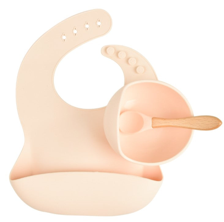 Soft Baby Silicone Feeding Set