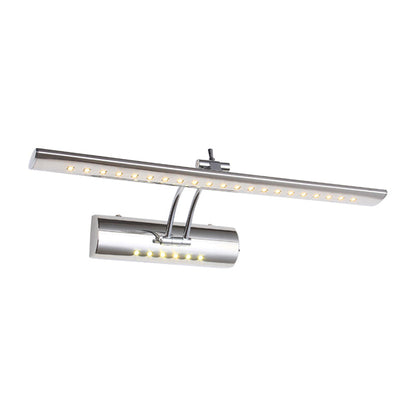Sleek Linear LED Wall Lamp in Silver Finish - Fesara