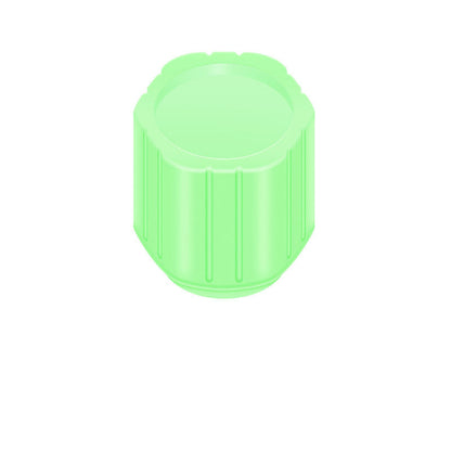 Bright Green LED Tire Valve Caps 20-Pack Universal Fit