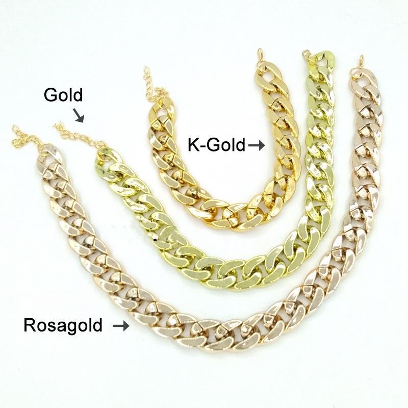 Luxury Pet Gold Plated Chain Dog Collar