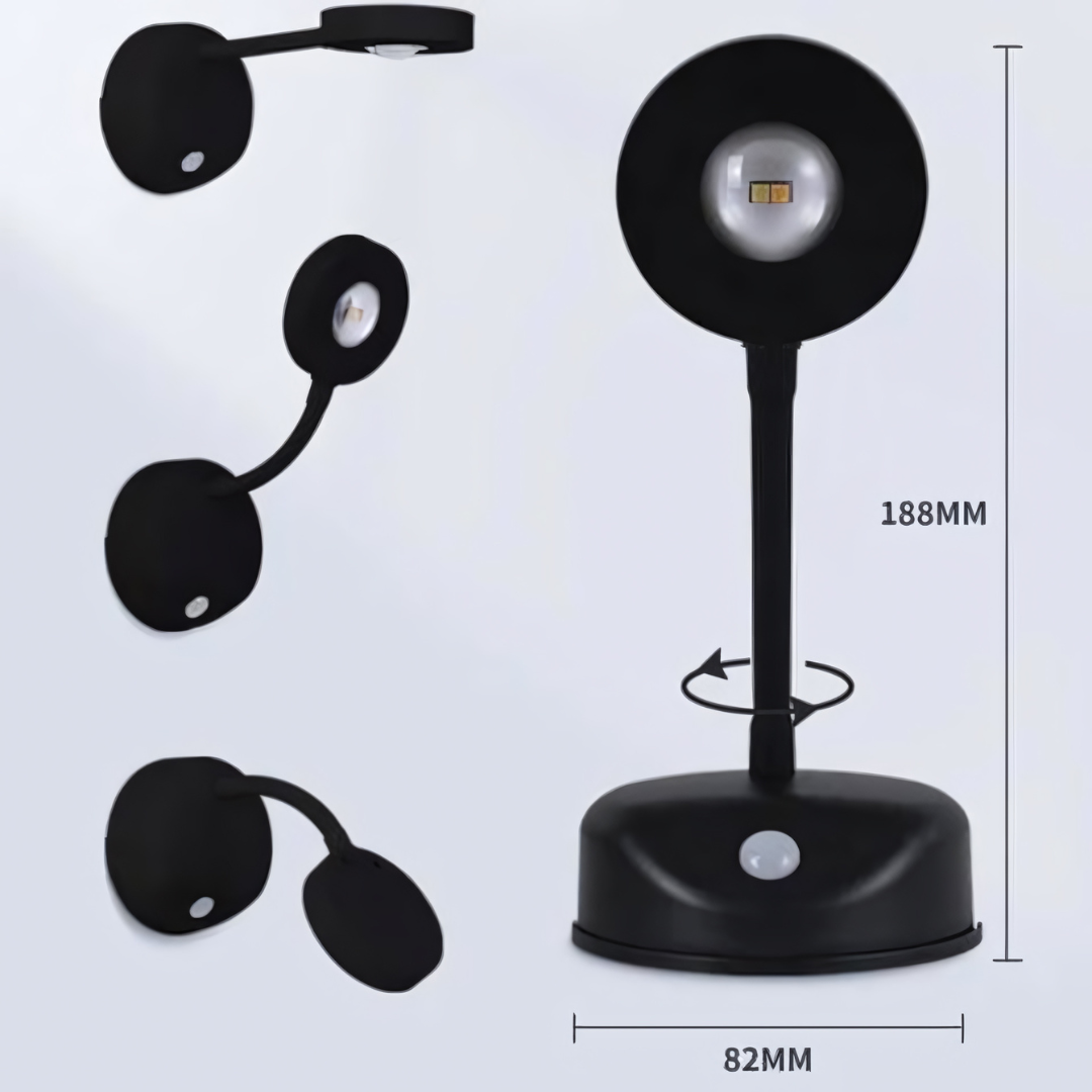 Motion Activated LED Security Light with Adjustable Arm
