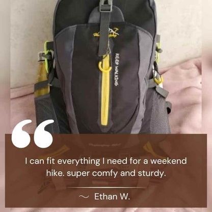 Waterproof Hiking Backpack 40L for Outdoor Travel
