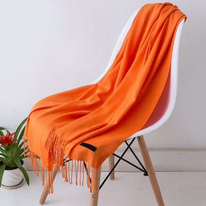 Luxury Cashmere Scarf Warm and Cozy Long Wrap
