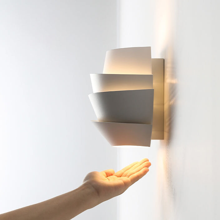 Contemporary Iron Dual Wall Lamp