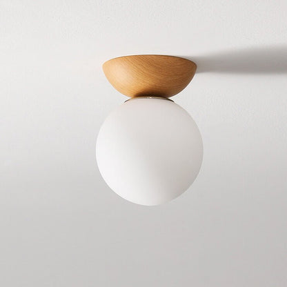 Simple Wooden LED Ceiling Zen Light