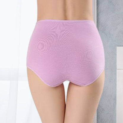 Comfortable High Waist Women's Cotton Briefs