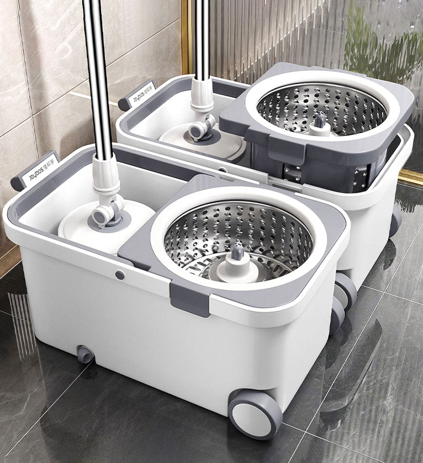 360° Spin Mop and Bucket Set with Easy Wringer