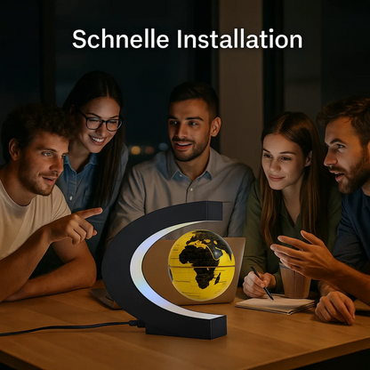 Modern LED Floating Globe Light Lamp