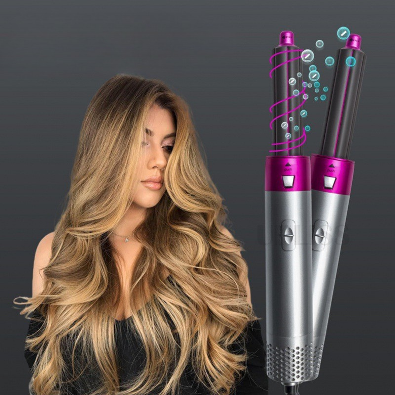 Multipurpose 5-in-1 Hair Curler Set