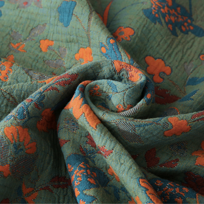 Vintage Floral Throw Blanket
