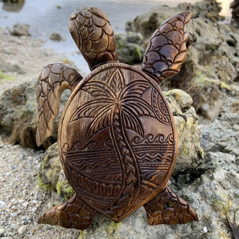 Ocean Turtle Figurine Decoration