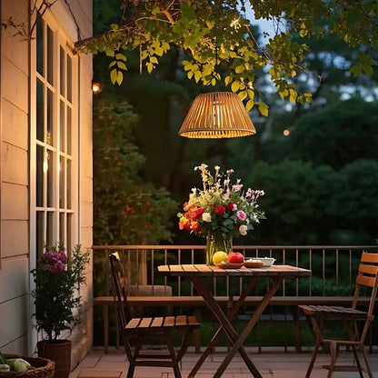 Outdoor Solar Powered String Lantern