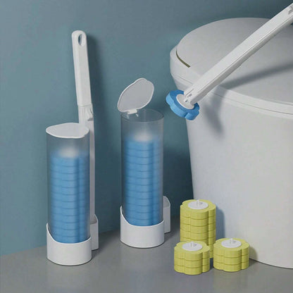 Simple Bathroom Toilet Brush Set