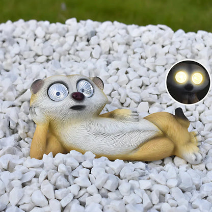 Colorful Solar Meerkat Garden Lights