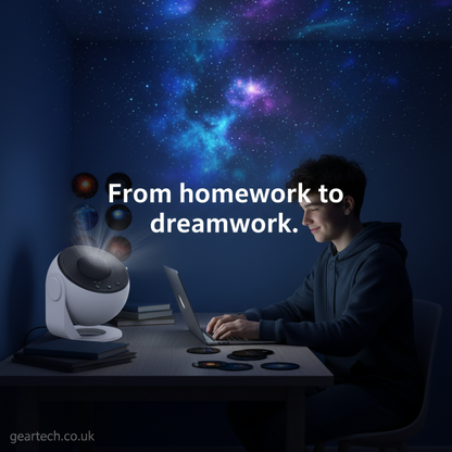 Colorful Galaxy Bedroom Light Projector