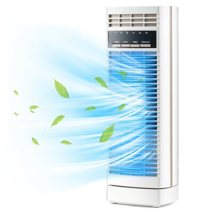 Compact Quiet Office Tower Fan with Adjustable Settings - Fesara