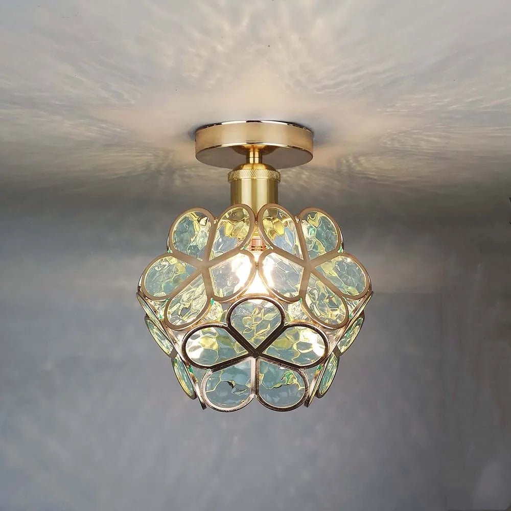 Elegant Floral Pendant Lamp - Fesara