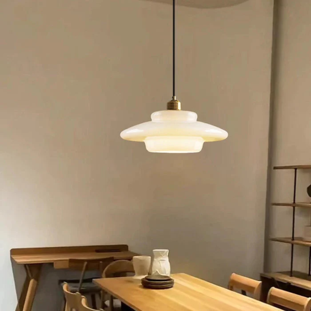 Elegant Clear Glass Hanging Light