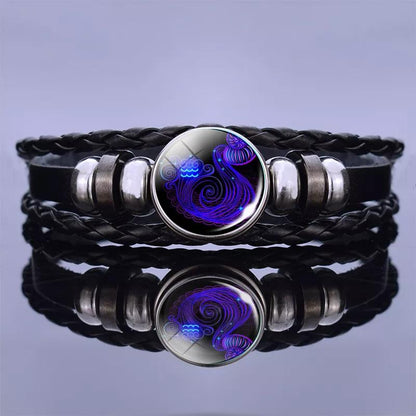 Astronomy Zodiac Sign Bracelet