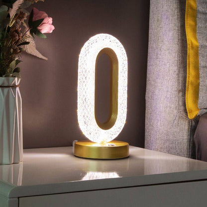 Luxurious Glass Table Lamp
