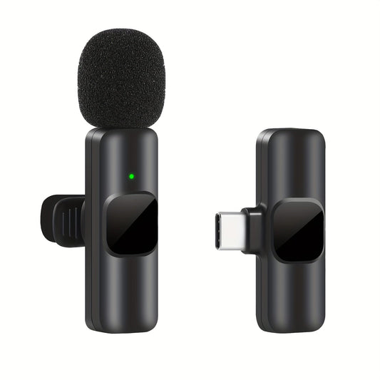 Portable USB Lavalier Mic for Video and Live Stream - Fesara
