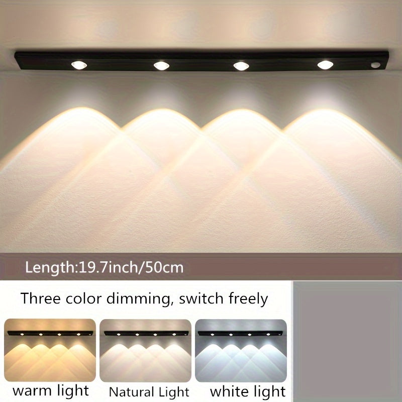 Bright Wireless LED Under Cabinet Sensor Light Strip