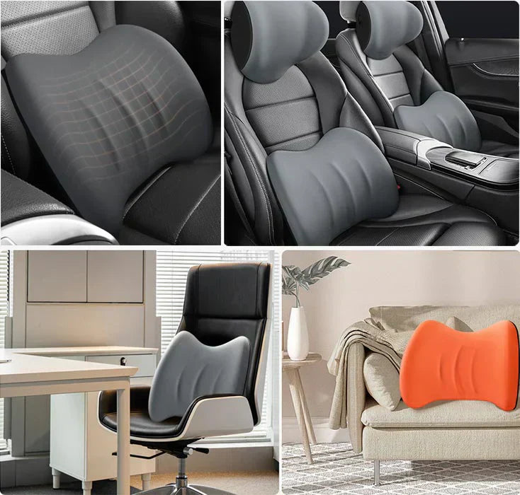 Ergonomic Back Support Cushion for Comfortable Sitting