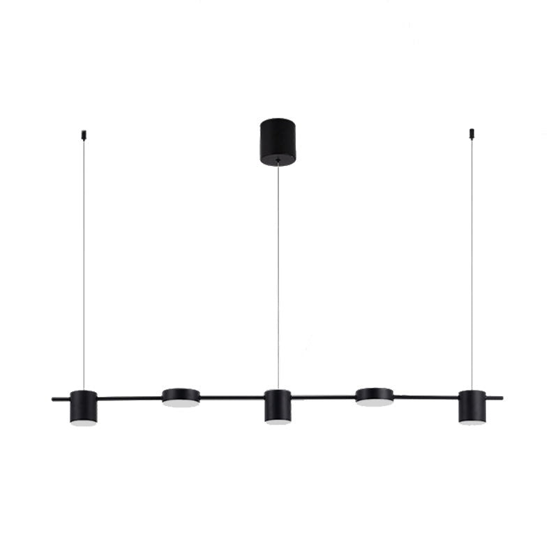 Metallic Modern Drum Pendant Lighting
