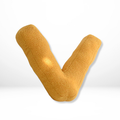 Soft Velvet Letter Pillow With Alphabet A-Z