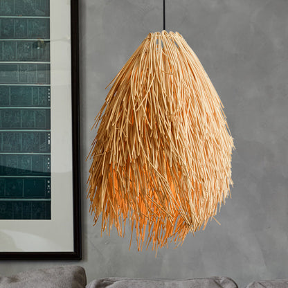 Natural Woven Pendant Lamp