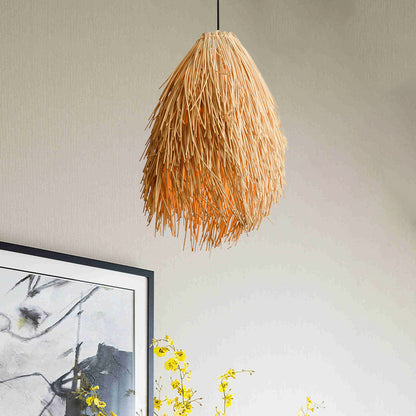 Natural Woven Pendant Lamp