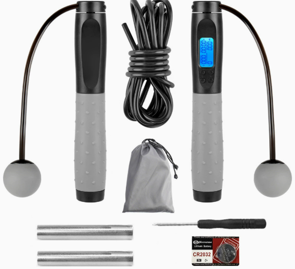 Smart Digital Jump Rope with Fitness Tracker
