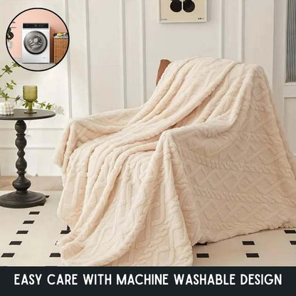 Plush Fleece Throw Blanket
