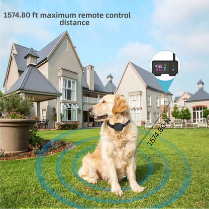 Long Range Wireless Pet Fence System with Rechargeable Collar