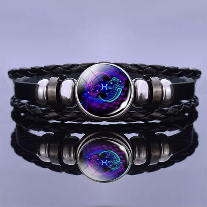 Astronomy Zodiac Sign Bracelet